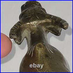 05K8 ANCIENNE SCULPTURE STATUE BRONZE BUFFLE CHINE VIETNAM INDOCHINE XIXe SIECLE