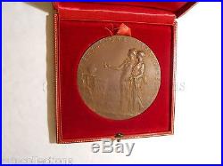 1899 Médaille Bronze Rf Republique Francaise Eure Assemblée Nationale Loubet