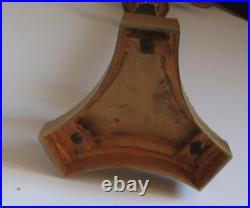 3445 très belle paire de chandelliers bronze XIX siècle époque empire