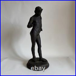 AMODIO NARCISSE Grand Bronze Antique Pompéi Italie Naples XIXe Siècle Tour