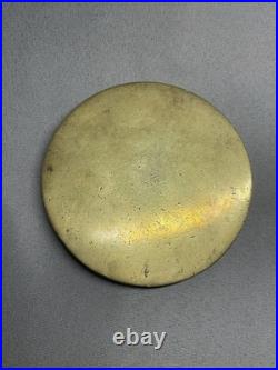 ANCIEN MIROIR CHINOIS EN BRONZE DU XIX eme SIÈCLE OU AVANT. ASIE, DÉCOR DRAGONS