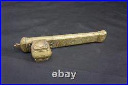 ANCIEN PLUMIER ENCRIER KADJAR PERSE OTTOMAN EN BRONZE (XIX ème SIÈCLE)