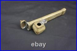 ANCIEN PLUMIER ENCRIER KADJAR PERSE OTTOMAN EN BRONZE (XIX ème SIÈCLE)