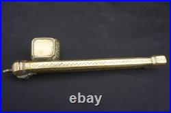 ANCIEN PLUMIER ENCRIER KADJAR PERSE OTTOMAN EN BRONZE (XIX ème SIÈCLE)