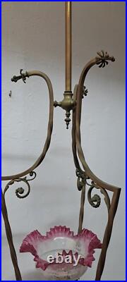 ANCIENNE LAMPE À GAZ EN BRONZE XIXe SIÈCLE