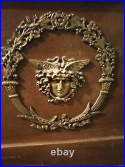 Amoire empire décor bronze Empire XIX siecle cabinet bronze decor XIX century