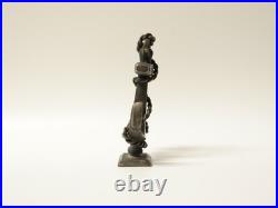 Ancien Sceau Tampon en bronze ancre de marine entourée de cordage XIXe siècle