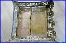 Ancien Thabor lutrin porte bible en bronze et cloisonné XIX siècle religieux