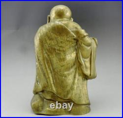 Ancien bouddha en bronze chine Milefo debout Fin XIXe Début XXe siècle china