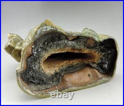 Ancien bouddha en bronze chine Milefo debout Fin XIXe Début XXe siècle china