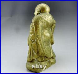 Ancien bouddha en bronze chine Milefo debout Fin XIXe Début XXe siècle china Ancien bouddha en bronze chine Milefo debout Fin XIXe Début XXe siècle china