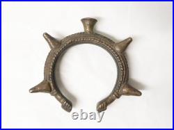 Ancien ensemble de 4 Bracelets bronze Dogons Mali ethnique tribal XIX-XXe siècle
