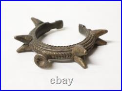 Ancien ensemble de 4 Bracelets bronze Dogons Mali ethnique tribal XIX-XXe siècle