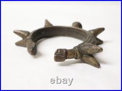 Ancien ensemble de 4 Bracelets bronze Dogons Mali ethnique tribal XIX-XXe siècle