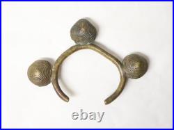 Ancien ensemble de 4 Bracelets bronze Dogons Mali ethnique tribal XIX-XXe siècle