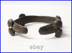 Ancien ensemble de 4 Bracelets bronze Dogons Mali ethnique tribal XIX-XXe siècle