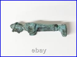 Ancien ensemble de deux Bouddhas miniatures en bronze Asie XIXe siècle ou avant