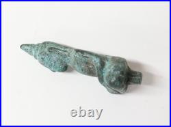 Ancien ensemble de deux Bouddhas miniatures en bronze Asie XIXe siècle ou avant