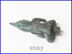 Ancien ensemble de deux Bouddhas miniatures en bronze Asie XIXe siècle ou avant