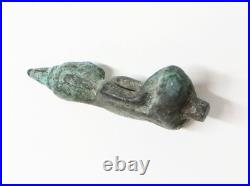 Ancien ensemble de deux Bouddhas miniatures en bronze Asie XIXe siècle ou avant