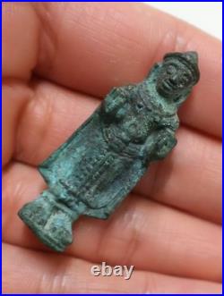 Ancien ensemble de deux Bouddhas miniatures en bronze Asie XIXe siècle ou avant