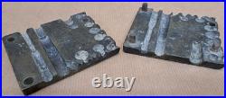 Ancien moule en bronze pour balles en plomb du XIXe siècle