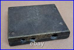 Ancien moule en bronze pour balles en plomb du XIXe siècle