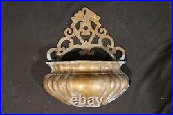 Ancienne Fontaine De Style Baroque XIXe Siècle Coquillage Mur Bronze Grand Ancienne Fontaine De Style Baroque XIXe Siècle Coquillage Mur Bronze Grand