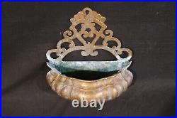 Ancienne Fontaine De Style Baroque XIXe Siècle Coquillage Mur Bronze Grand Ancienne Fontaine De Style Baroque XIXe Siècle Coquillage Mur Bronze Grand