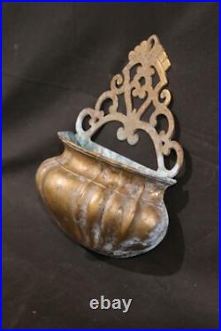 Ancienne Fontaine De Style Baroque XIXe Siècle Coquillage Mur Bronze Grand Ancienne Fontaine De Style Baroque XIXe Siècle Coquillage Mur Bronze Grand