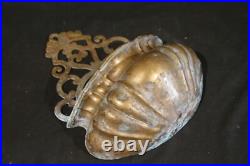 Ancienne Fontaine De Style Baroque XIXe Siècle Coquillage Mur Bronze Grand Ancienne Fontaine De Style Baroque XIXe Siècle Coquillage Mur Bronze Grand