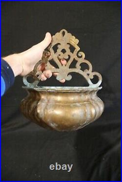 Ancienne Fontaine De Style Baroque XIXe Siècle Coquillage Mur Bronze Grand Ancienne Fontaine De Style Baroque XIXe Siècle Coquillage Mur Bronze Grand