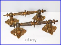 Ancienne Paire de Poignée de Meuble en Bronze du 19ème siècle, porte, tiroir, XIX Ancienne Paire de Poignée de Meuble en Bronze du 19ème siècle, porte, tiroir, XIX