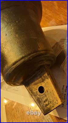 Ancienne cloche bronze XIXe siècle chapelle victorienne / cloche d'école 8.5 kg