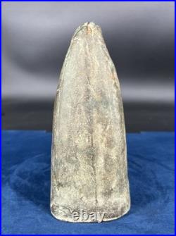 Ancienne cloche de vache en bronze XIXe siècle cloche a bétail ferme rustique