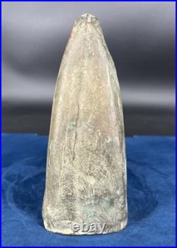 Ancienne cloche de vache en bronze XIXe siècle cloche a bétail ferme rustique