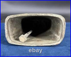 Ancienne cloche de vache en bronze XIXe siècle cloche a bétail ferme rustique