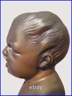 Anciens bronzes Jean qui rit et Jean qui pleure époque XIX ème siècle