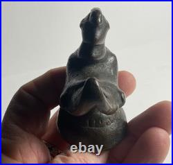 Antiquités, Poids à opium en bronze XIX ème siecle, Birmanie