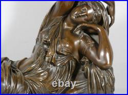 Ariane endormie Important bronze d'édition Barbedienne, fin du XIXe siècle
