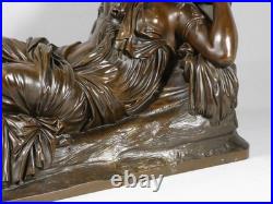 Ariane endormie Important bronze d'édition Barbedienne, fin du XIXe siècle