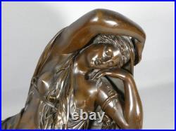 Ariane endormie Important bronze d'édition Barbedienne, fin du XIXe siècle