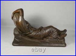 Ariane endormie Important bronze d'édition Barbedienne, fin du XIXe siècle