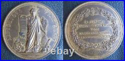 Assemblée Nationale 1879 Coffret de 2 médailles en bronze au Député de l'Hérault