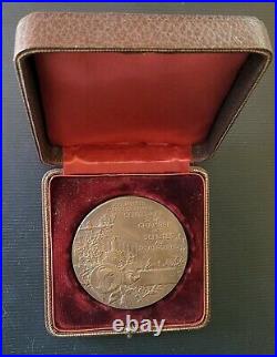 Assemblée Nationale Médaille & Coffret Centenaire du Palais Bourbon 1798-1898