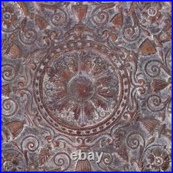 Assiette Ancienne Bronze Antonio Pandiani Italie XIXe Siècle Originale