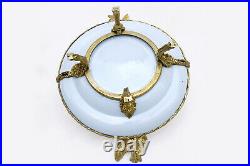 Assiette en porcelaine de Canton et monture en bronze, fin XIXe siècle, LS2420261