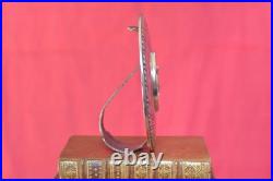 BAISER DE PAIX bronze argenté XIXe 19e siècle OSCULATOIRE 19th pax liturgie