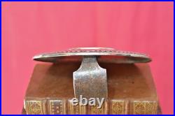 BAISER DE PAIX bronze argenté XIXe 19e siècle OSCULATOIRE 19th pax liturgie