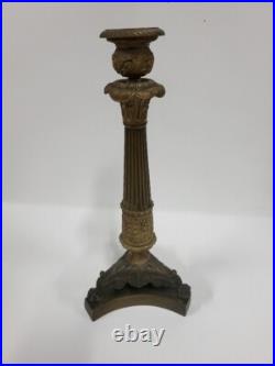 BOUGEOIR EMPIRE EN BRONZE DU XIX ème SIECLE